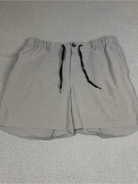 chubbies Board Shorts Men’s XL Gray Drawstring Pockets Swim Trunks Athletic